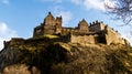 Edinburgh Castle in the morning Royalty Free Stock Photo