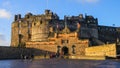 Edinburgh Castle in old town Edinburgh