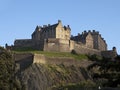 Edinburgh Castle and Ramparts Royalty Free Stock Photo