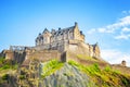 Edinburgh castle Scotland Royalty Free Stock Photo