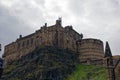 Edinburgh Castle viewed from below