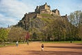 Edinburgh Castle in Spring