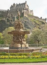 Edinburgh Castle in Spring