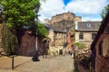 Edinburgh castle with Vennel street, Scotland - nobody