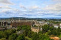 Edinburgh city panorama Royalty Free Stock Photo