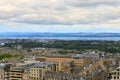 Edinburgh city panorama Royalty Free Stock Photo