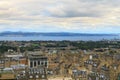 Edinburgh city panorama Royalty Free Stock Photo