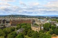 Edinburgh city panorama Royalty Free Stock Photo