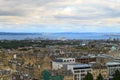 Edinburgh city panorama Royalty Free Stock Photo