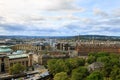 Edinburgh city panorama Royalty Free Stock Photo