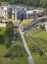 Edinburgh city view with Parliament. Scotland. UK