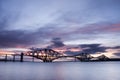 Edinburgh Forth Bridge Sunset