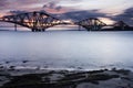 Edinburgh Forth Bridge Sunset