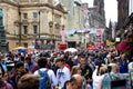 Edinburgh Fringe 2018 On The Mile Royalty Free Stock Photo