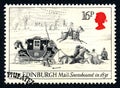 Edinburgh Mail Snowbound UK Postage Stamp