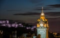 Edinburgh at night Royalty Free Stock Photo