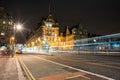 Edinburgh Nightscape with Traffic