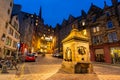 Edinburgh old town Sunset Grassmarket