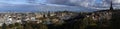 Edinburgh - panorama, a view from Edinburgh Castle. UK