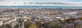 Edinburgh panoramic view