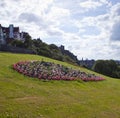 Edinburgh Princes Gardens Royalty Free Stock Photo