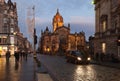 Edinburgh Roal Mile and St. Giles cathedrale.