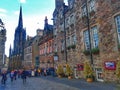 Edinburgh royal mile street