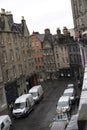 Edinburgh's steep and narrow streets