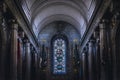 EDINBURGH, SCOTLAND DECEMBER 15, 2018: Interior of Scottish National War Memorial, made by some of Scotland finest Royalty Free Stock Photo