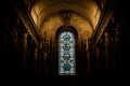 EDINBURGH, SCOTLAND DECEMBER 15, 2018: Interior of Scottish National War Memorial, made by some of Scotland finest artists and Royalty Free Stock Photo