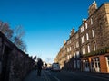 EDINBURGH, SCOTLAND-February 26, 2016-Edinburgh town, Scotland, UK