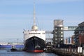 The Royal Yacht Britannia in Leith Royalty Free Stock Photo