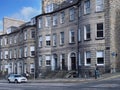 Edinburgh, Scotland, with typical Georgian stone townhouses