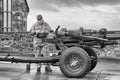 One O`Clock Gun in Edinburgh, Scotland