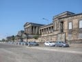 Lateral perspective view of The Old Royal High School, Edinburgh