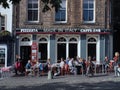 outdoor dining at an Italian restaurant