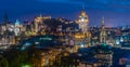 Edinburgh Skyline in the BlueHour