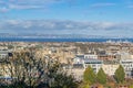 Edinburgh skyline from Casstle Royalty Free Stock Photo