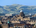 Edinburgh skyline Royalty Free Stock Photo