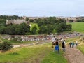 Edinburgh skyline and Holyrood Palac