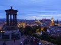 Edinburgh Skyline Royalty Free Stock Photo