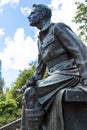 Edinburgh statue of soldier from world war one