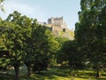 The Mound hill in Edinburgh