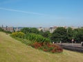 The Mound hill in Edinburgh