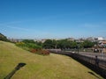The Mound hill in Edinburgh