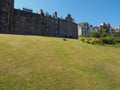 The Mound hill in Edinburgh