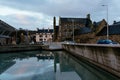 The Scottish Parliament in Edinburgh. Exterior view