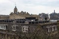 Construction Over The City Of Edinburgh