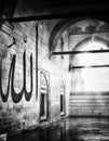 Edirne mosque islam black white