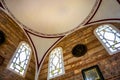 Dome detail of Selimiye Mosque from interior, Edirne, Turkey Royalty Free Stock Photo